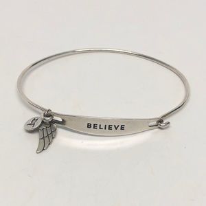 NEW💥CHAMILIA .925 Sterling Silver Bangle Bracelet